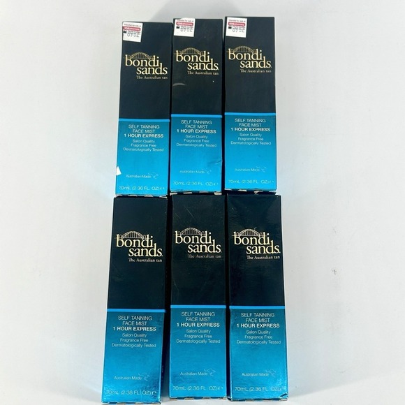 Bondi Sands Other - 6x Bondi Sands • The Australian Tan SELF TANNING FACE MIST‎ 1 Hr Express 2.36 oz